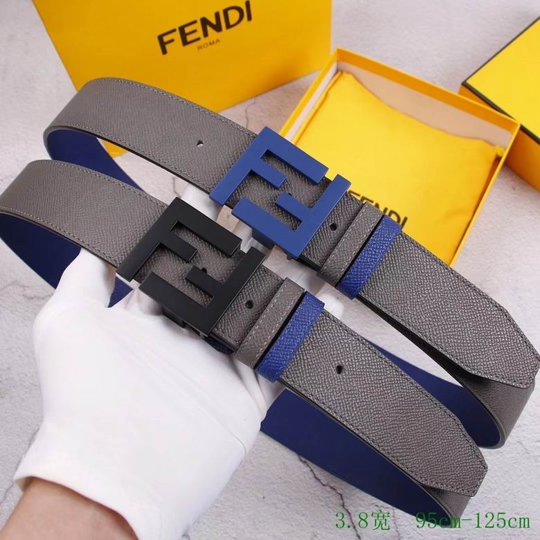 Fendi Belt 38mmX95-125cm 7D91